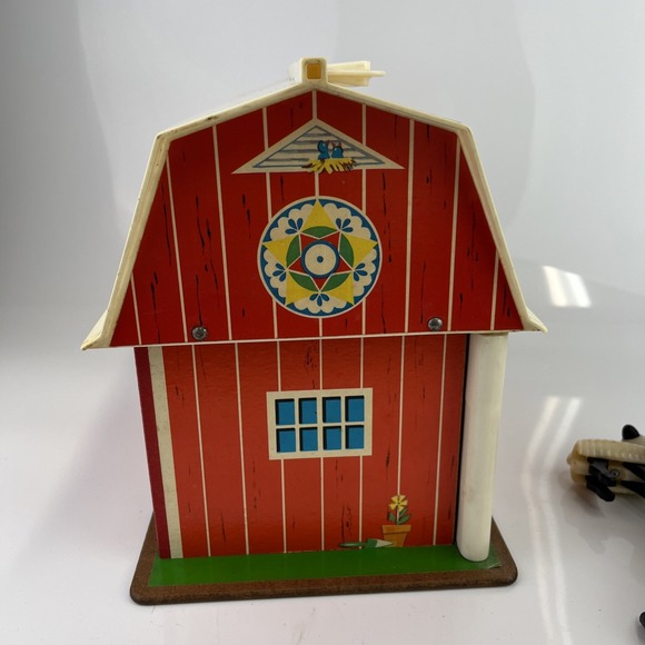 Vintage 1967 Fisher-Price Little People Play Family Farm Set - Picture 4 of 11